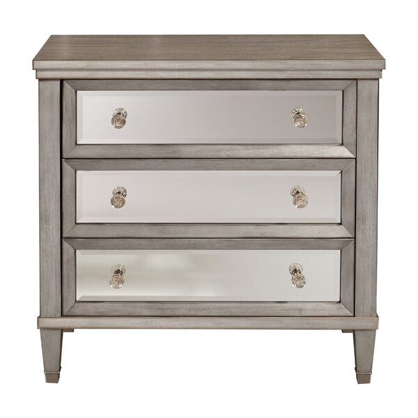 Ricarda 3 Drawer Accent Chest By House Of Hampton